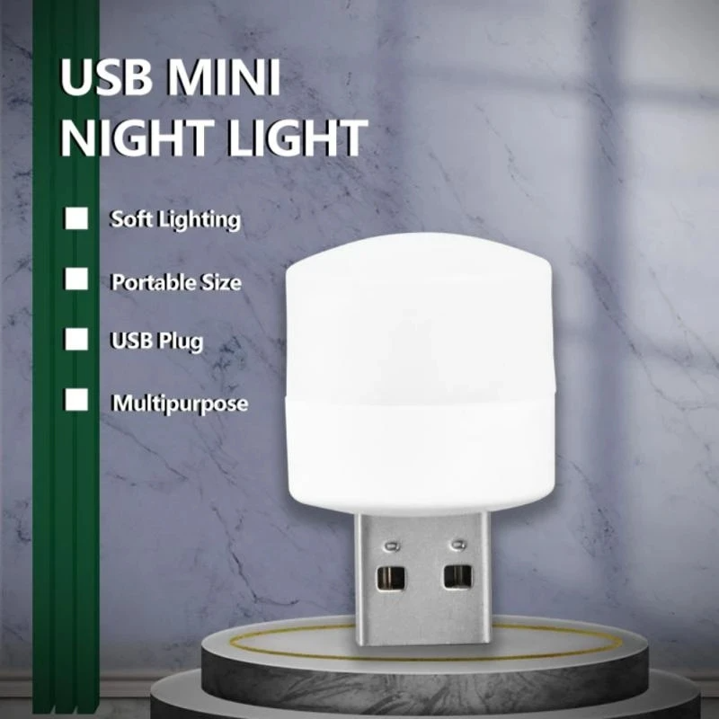 50/1Pcs Mini USB Night Light