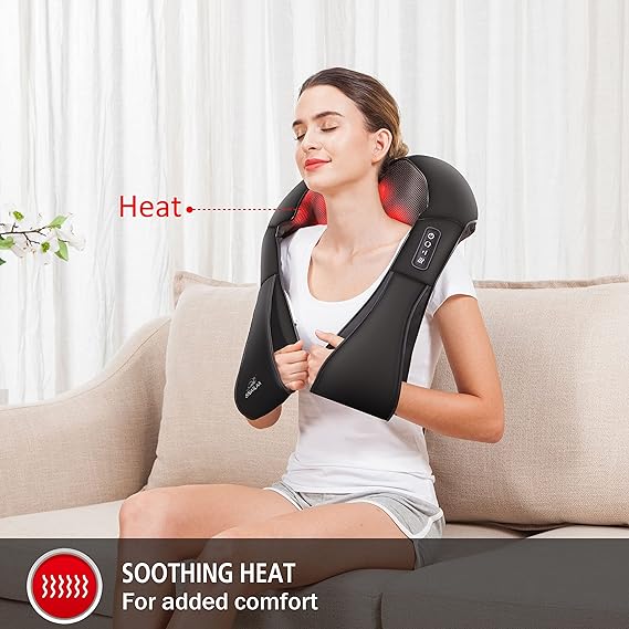 Cordless Neck Massager for Pain Relief